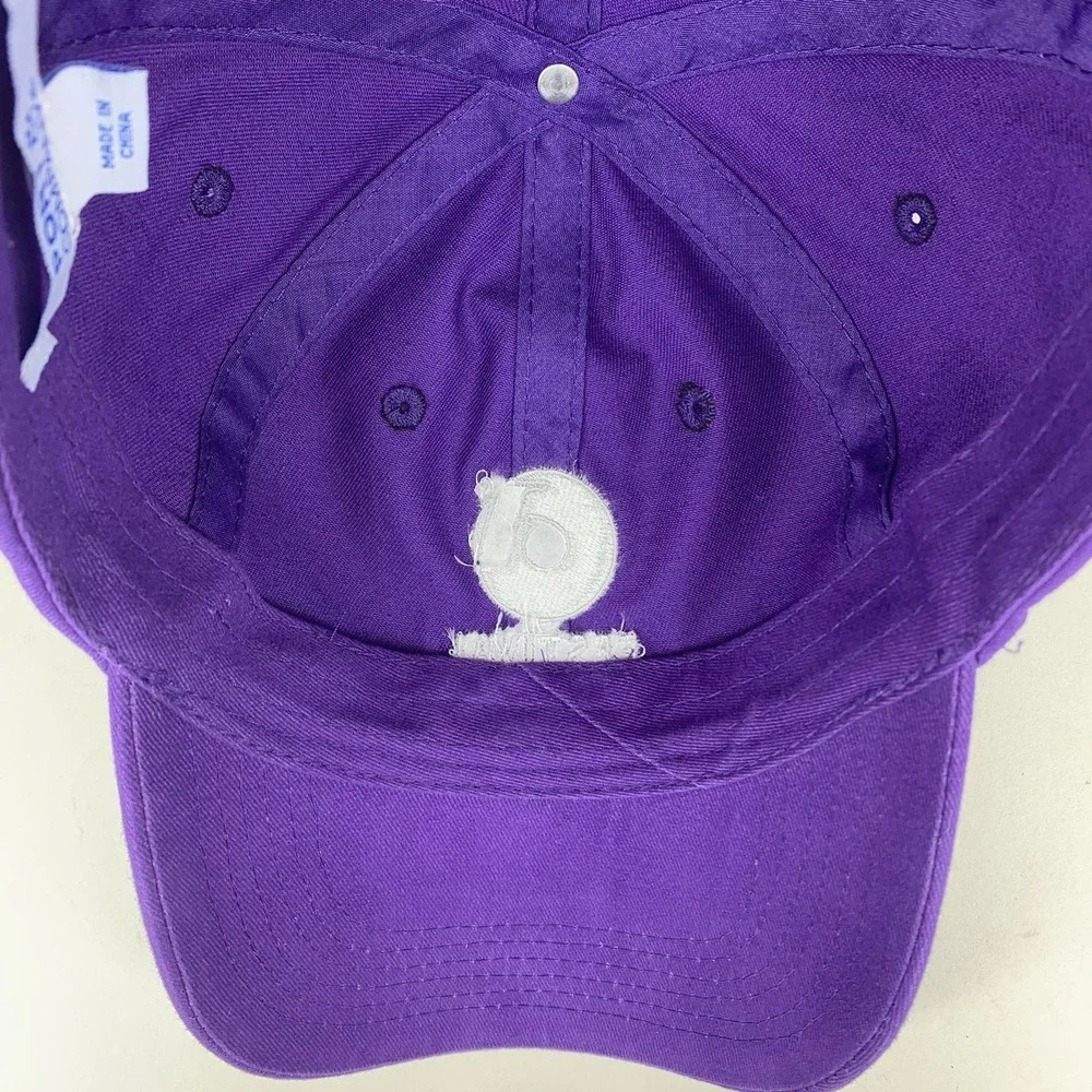 Festival of the Arts Council Hat Oklahoma City Purple Adjustable Baseball Cap